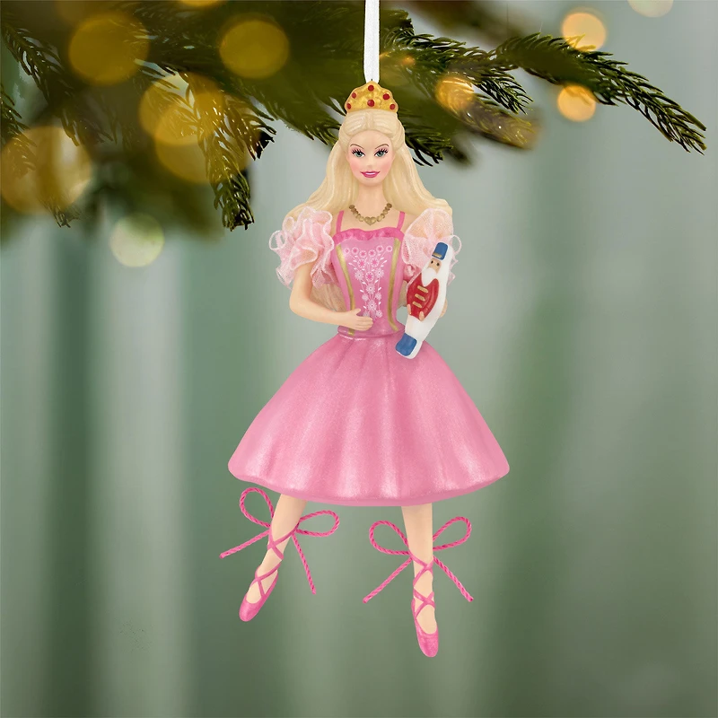 Barbie™ in the Nutcracker™ 25th Anniversary Porcelain and Fabric Ornament for only USD 54.99 | Hallmark