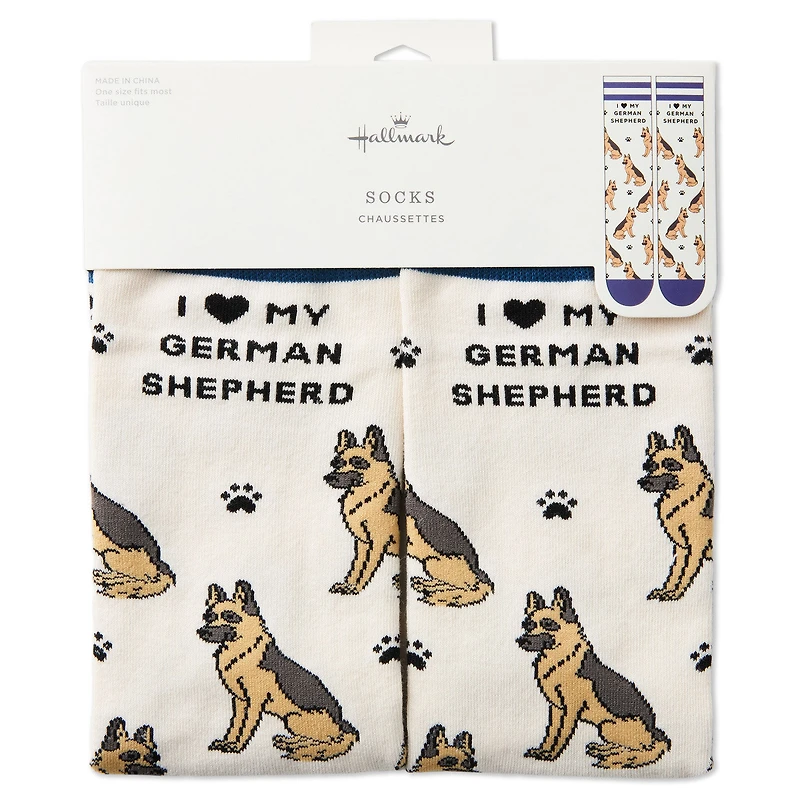 I Love My German Shepherd Crew Socks for only USD 12.99 | Hallmark