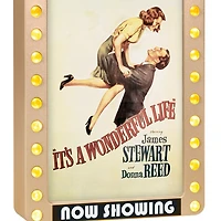 It's a Wonderful Life 80th Anniversary Now Showing Ornament With Light for only USD 27.99 | Hallmark
