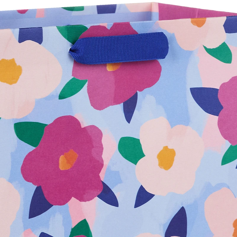 9.6" Bold Floral Print Medium Gift Bag for only USD 3.49 | Hallmark