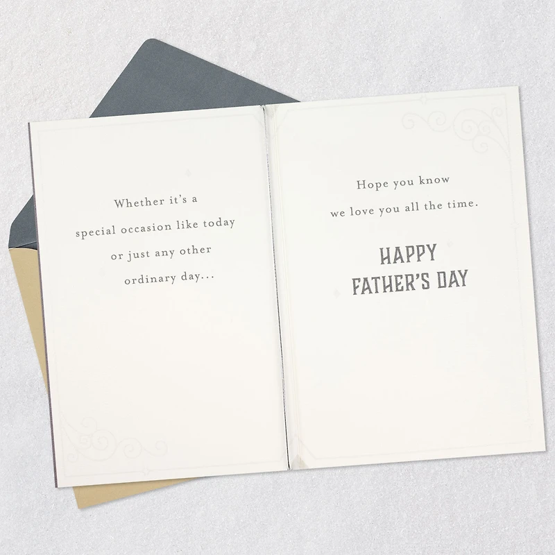 We Love You All the Time Father's Day Card for Dad and Grandpa for only USD 6.99 | Hallmark