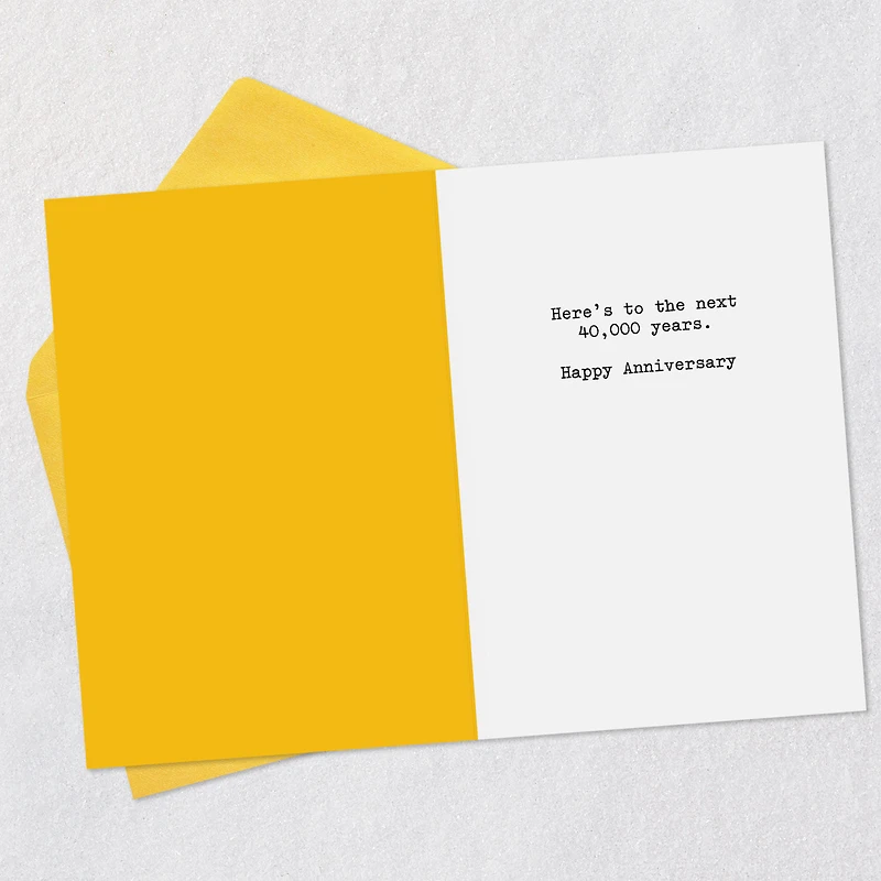 Roaming the Earth Together, Dinosaurs Funny Romantic Anniversary Card for only USD 4.49 | Hallmark