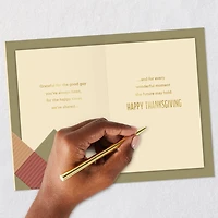 Grateful for You Thanksgiving Card for Grandson for only USD 3.99 | Hallmark