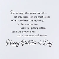 You Have My Whole Heart Valentine's Day Card for Wife for only USD 6.99 | Hallmark