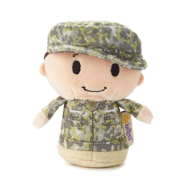 itty bittys® White Man in Green Camo Plush for only USD 9.99 | Hallmark