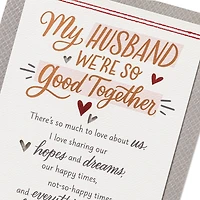 We're So Good Together Valentine's Day Card for Husband for only USD 8.99 | Hallmark