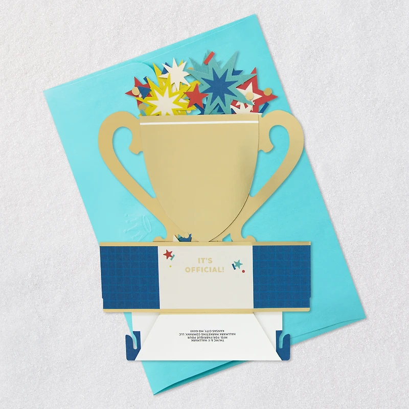You're the Best Trophy Customizable 3D Pop-Up Card for only USD 9.99 | Hallmark