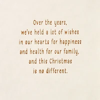 Wishing You Joy Christmas Card for Sister and Brother-in-Law for only USD 5.99 | Hallmark