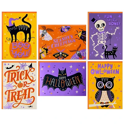 Season's Creepings Assorted Blank Halloween Cards, Pack of 24 for only USD 14.99 | Hallmark