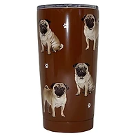 E&S Pets Pug Stainless Steel Tumbler, 20 oz. for only USD 24.99 | Hallmark