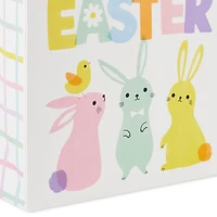 13" Happy Easter With Pastel Bunnies Large Gift Bag for only USD 4.49 | Hallmark