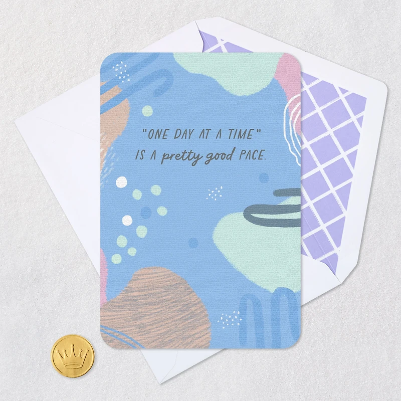 Just Keep Going One Day at a Time Encouragement Card for only USD 2.99 | Hallmark