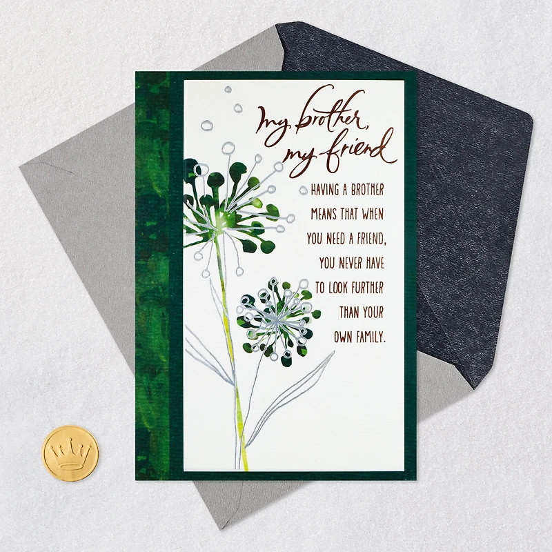 My Brother, My Friend Birthday Card for only USD 4.99 | Hallmark
