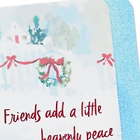Friends Add a Little Heavenly Peace Christmas Card for only USD 6.99 | Hallmark