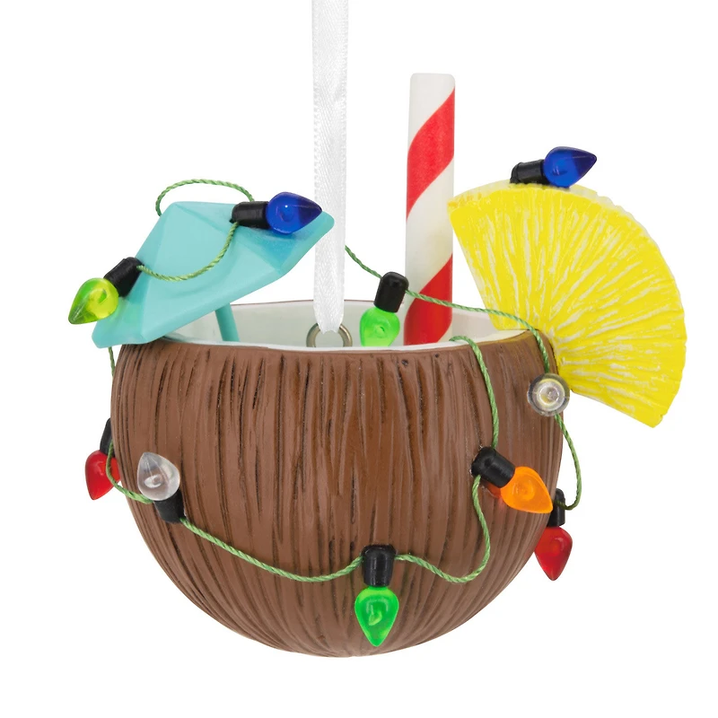 Festive Coconut Cocktail Hallmark Ornament for only USD 14.99 | Hallmark