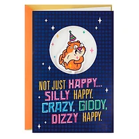 Silly. Crazy, Giddy, Dizzy Happy Hamster Dance Funny Musical Birthday Card With Motion for only USD 10.99 | Hallmark