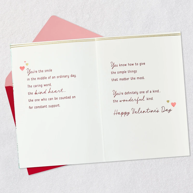 You're One-of-a-Kind Wonderful Valentine's Day Card for only USD 6.99 | Hallmark
