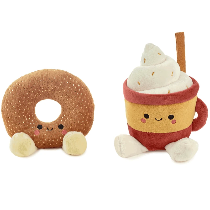Better Together Doughnut and Latte Magnetic Plush, 7" for only USD 19.99 | Hallmark
