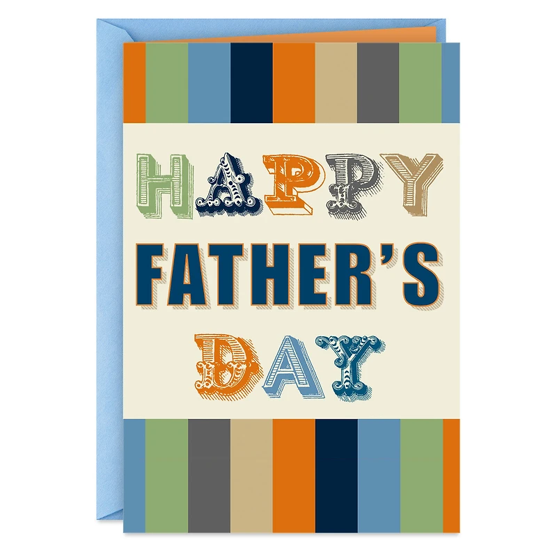 Grateful for You All Year Long Father's Day Card for only USD 2.50 | Hallmark