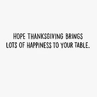 Graduating from the Kids' Table Funny Thanksgiving Card for only USD 3.69 | Hallmark