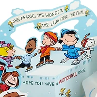 The Peanuts® Gang Jolly Ice Skating Musical 3D Pop-Up Christmas Card for only USD 9.59 | Hallmark