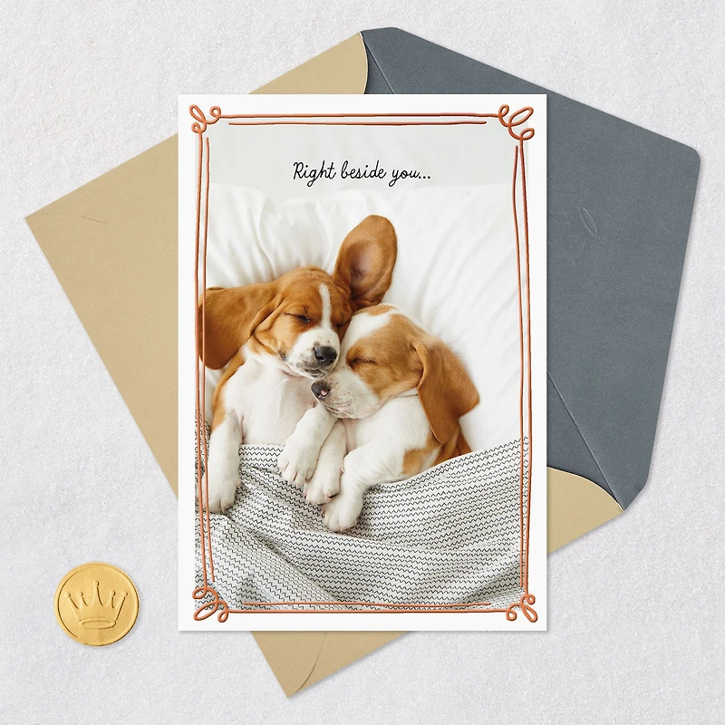 Beside You Love Card for only USD 3.99 | Hallmark