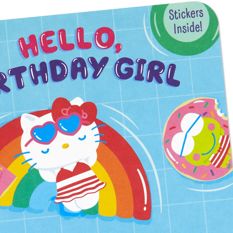 SANRIO® Hello Kitty® and Friends Fabulous You Birthday Card for Girls With Stickers for only USD 4.99 | Hallmark