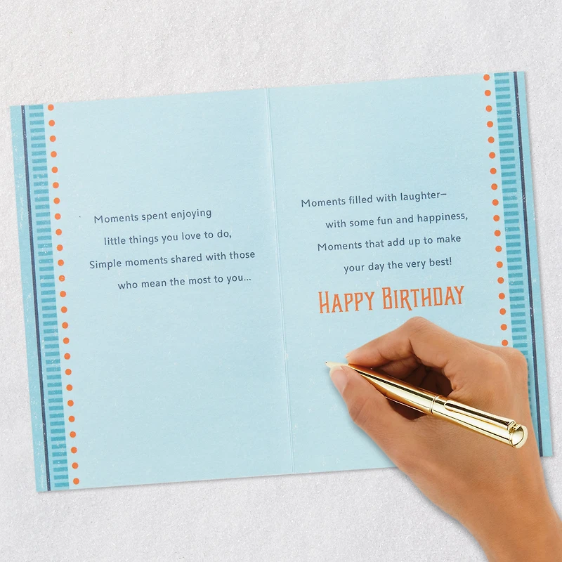 Wishing You the Best Moments Birthday Card for Brother-in-Law for only USD 6.99 | Hallmark
