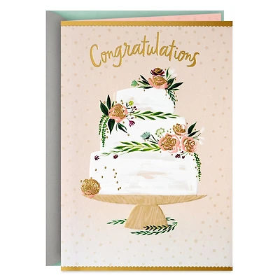A Lifetime of Dreams Come True Wedding Card for only USD 4.99 | Hallmark