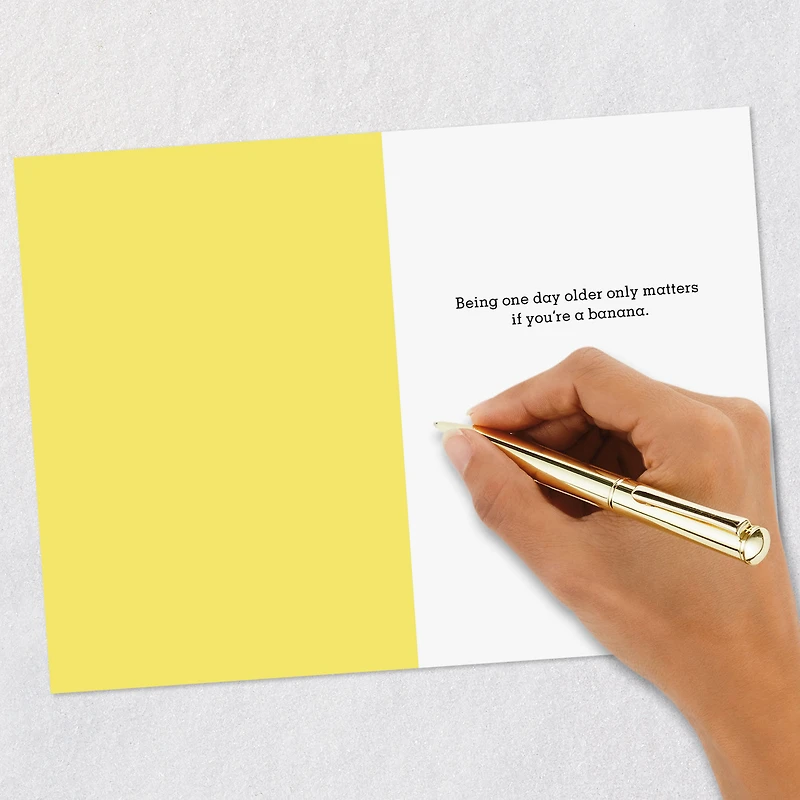 Aging Only Matters to a Banana Funny Birthday Card for only USD 3.99 | Hallmark
