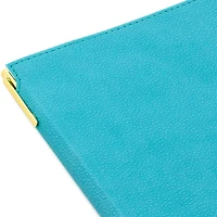 Turquoise Faux Leather Notebook With Pen for only USD 16.99 | Hallmark