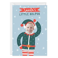 Santa's Little Helper Custom Christmas Card for only USD 4.99 | Hallmark