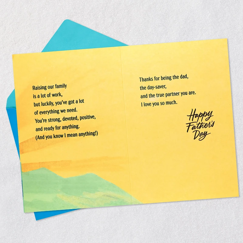 Day-Saver and True Partner Father's Day Card for Husband for only USD 4.99 | Hallmark