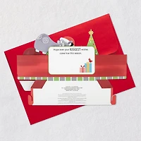 Happy Hippo Under the Tree Musical 3D Pop-Up Christmas Card With Light for only USD 10.99 | Hallmark