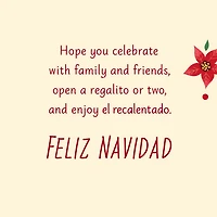 Tamales and Empanadas Spanish-Language and English Christmas Card for only USD 3.99 | Hallmark