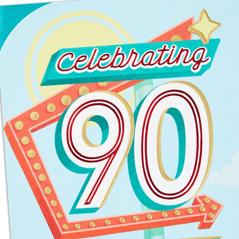 Love How You Live Your Adventure 90th Birthday Card for only USD 4.99 | Hallmark