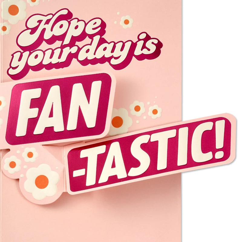 Number 1 Fan Pop-Up Birthday Card for Mom for only USD 6.99 | Hallmark