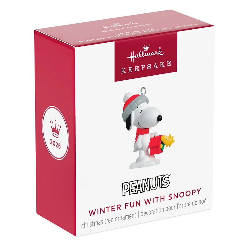 Mini Peanuts® Winter Fun With Snoopy Ornament, 1.25" for only USD 12.99 | Hallmark