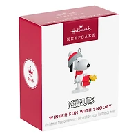 Mini Peanuts® Winter Fun With Snoopy Ornament, 1.25" for only USD 12.99 | Hallmark