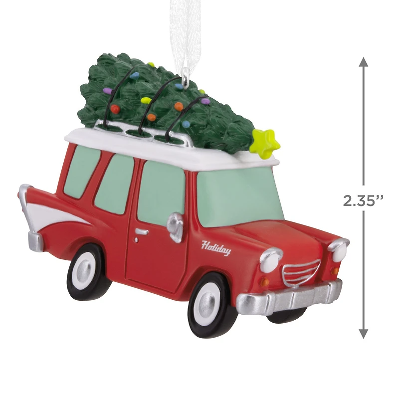 Red Car With Tree Hallmark Ornament for only USD 14.99 | Hallmark