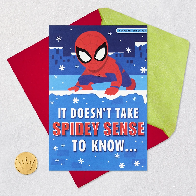 Marvel Spider-Man You Are Amazing Christmas Card With Ornament for only USD 6.99 | Hallmark