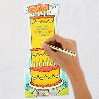 Hope the Fun Stacks Up Pop-Up Birthday Card for Grandson for only USD 6.99 | Hallmark
