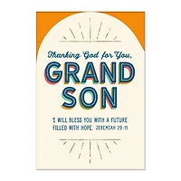 God's Good Work in Your Life Religious Birthday Card for Grandson for only USD 4.99 | Hallmark