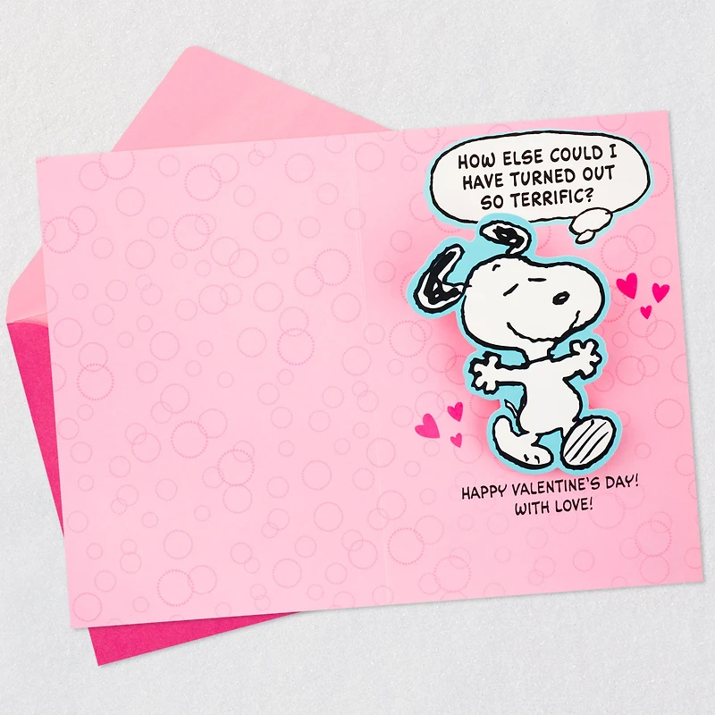 Peanuts® Snoopy World's Best Mom Funny Pop-Up Valentine's Day Card for only USD 4.29 | Hallmark