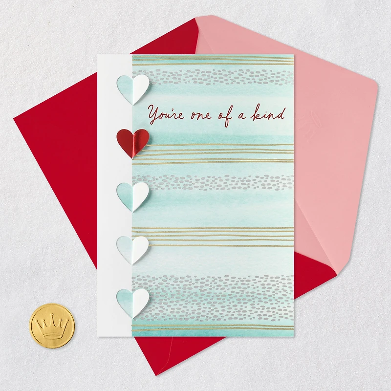 You're One-of-a-Kind Wonderful Valentine's Day Card for only USD 6.99 | Hallmark