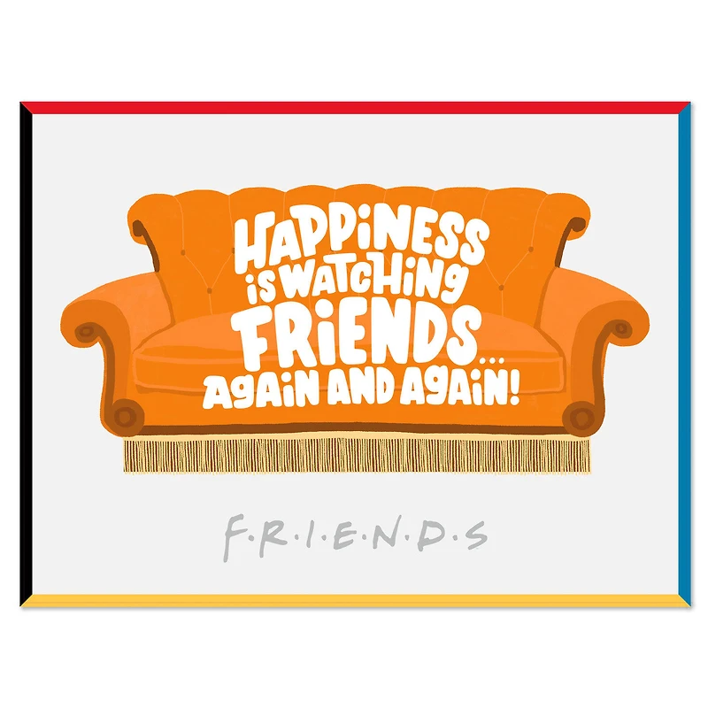 Happiness Is Watching Friends Oversized Blanket, 60x80 for only USD 44.99 | Hallmark