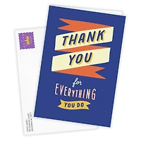 Your Hard Work and Support Is Noticed Custom Thank You Card for only USD 4.99 | Hallmark