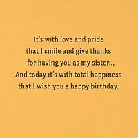 Your Beauty Shines Birthday Card for Sister for only USD 4.59 | Hallmark