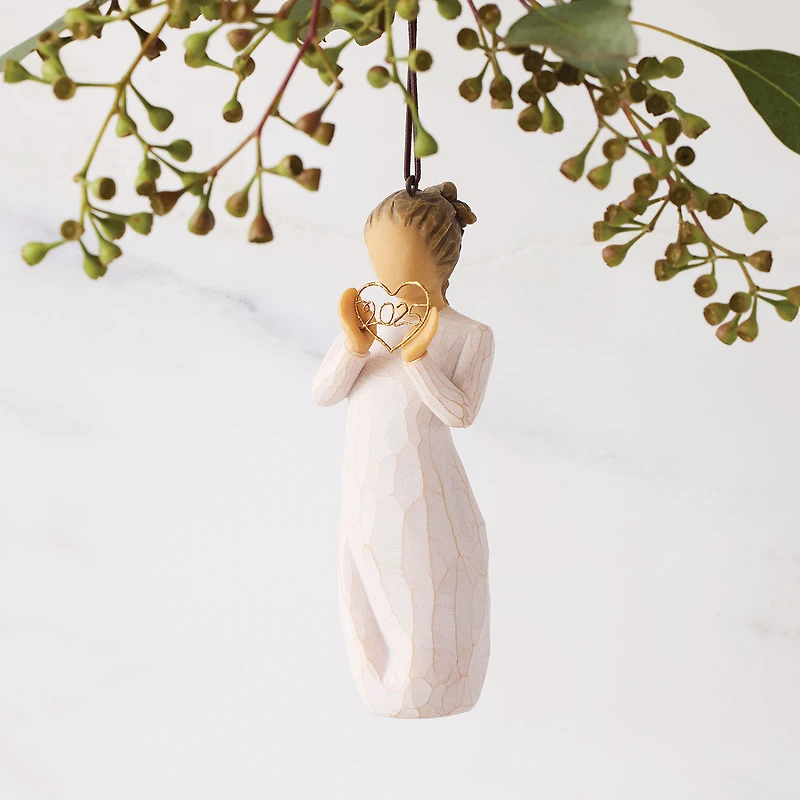 Willow Tree Courage 2025 Girl With Heart Ornament for only USD 26.99 | Hallmark