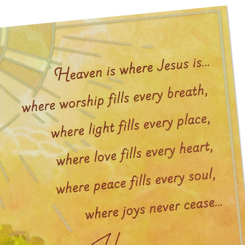 Heaven Is Our Forever Home Religious Sympathy Card for only USD 4.99 | Hallmark